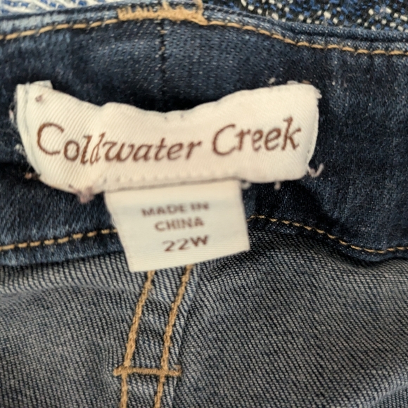 Coldwater Creek Ladies Jeans, 22W - Picture 7 of 8